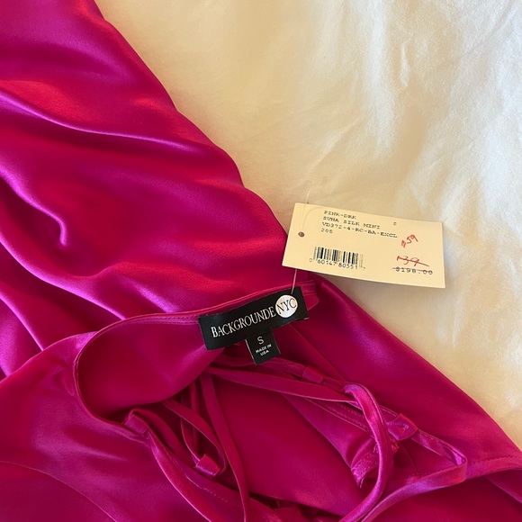 INTERMIX BackgroundeNYC Pink Mini Dress - Picture 4 of 4